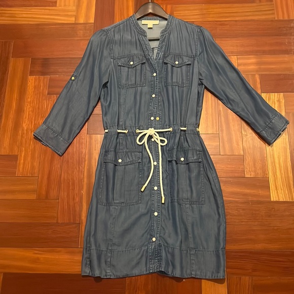 Michael Kors Denim Colored Dress - Picture 1 of 3